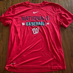 XL Washington Nationals Dry Dit Short Sleeve
